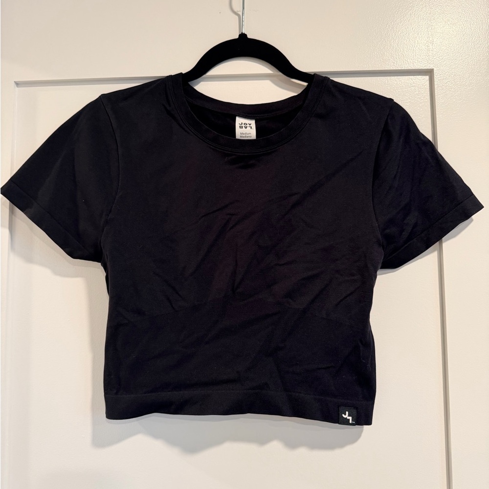 JoyLab Black Crop Top